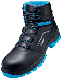 Image uvex 2 xenova Schnürstiefel S2 SRC. Gr. 42, schwarz/blau