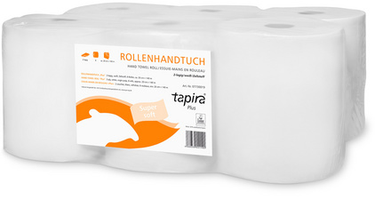 Image Tapira Handtuchrolle Plus, 2-lagig, weiß, 140 m