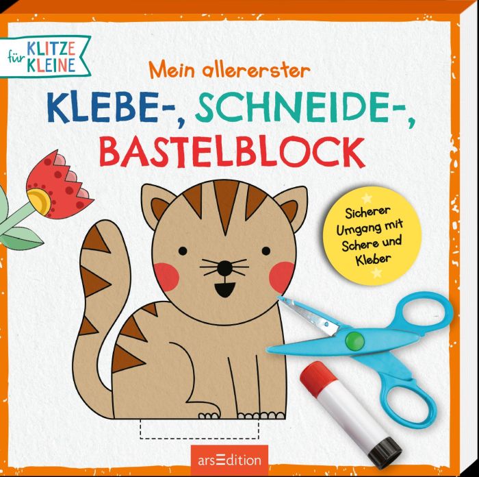 Image Allererster Klebe- Schneide- Bastelblock