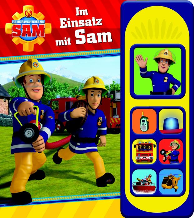 Image Feuerwehrmann Sam 7-Button-Soundbuch