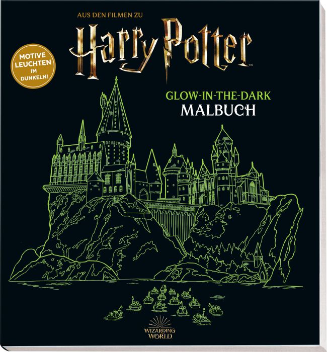 Image HP - Glow in the Dark Malbuch