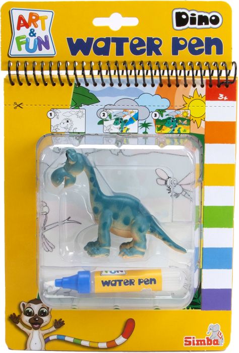 Image A&F Water Pen Dino Malbuch