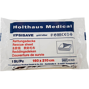 Image Holthaus Medical Rettungsdecke 160 x 210 cm