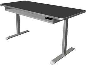 Image kerkmann Sitz-Steh-Schreibtisch Move 4 Premium, anthrazit