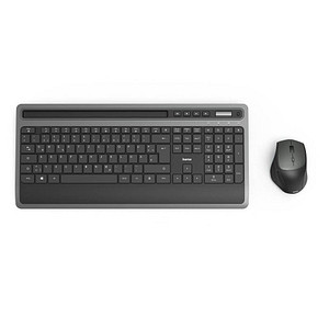 Image hama KMW-600 Tastatur-Maus-Set kabellos schwarz, anthrazit