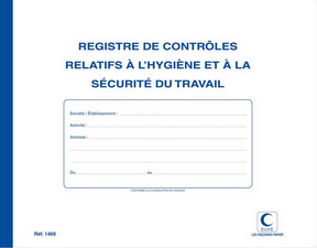 Image ELVE Registre "Contrôles relatifs à l'hygiène & la sécurité