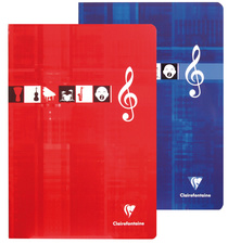 Image Clairefontaine Cahier piqûre Musique & Chant, 170 x 220 mm