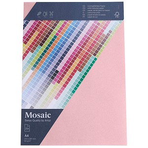 Image artoz Briefpapier Mosaic rosa DIN A4 90 g/qm 25 Blatt