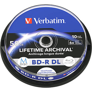 Image 10 Verbatim Blu-ray BD-R 50 GB bedruckbar