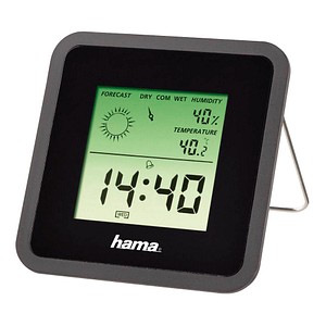 Image hama TH50 Thermometer schwarz
