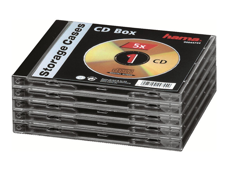 Image CD-Leerhülle Standard, 5er-Pack