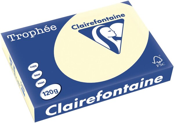 Image Clairalfa Universal-Papier Trophée, A4, 120 g/qm, sand