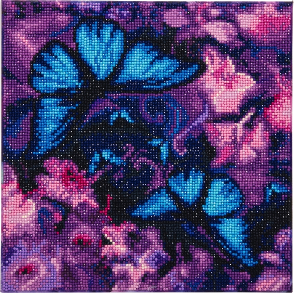 Image Crystal Art Schmetterlinge 30x30 cm, Nr: CAK-AM1