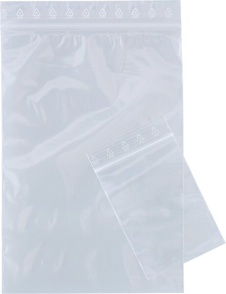 Image Debagrip Druckverschlussbeutel 150x220 mm, 50µ, transparent