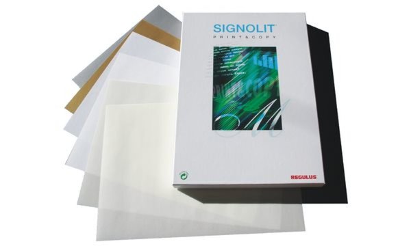 Image FOLEX REGULUS SIGNOLIT SC 40 - Selbstklebende Polyesterfolie, matt - 155 Mikron