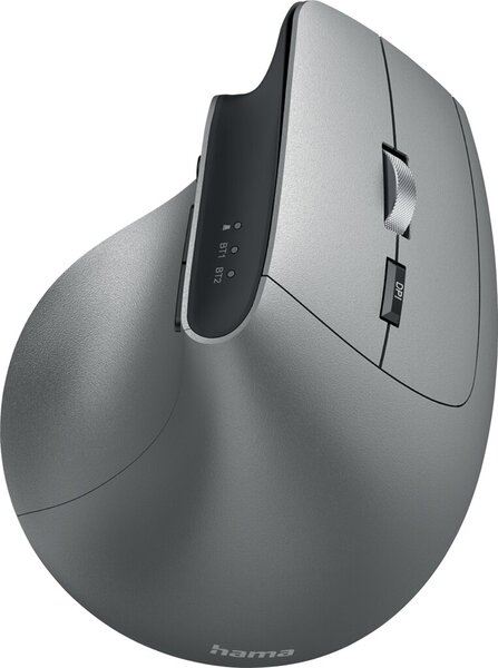 Image hama EMW-700 Maus ergonomisch kabellos anthrazit