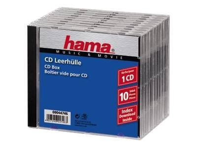 Image Hama CD-Leerhülle 1x10 Standard 44746