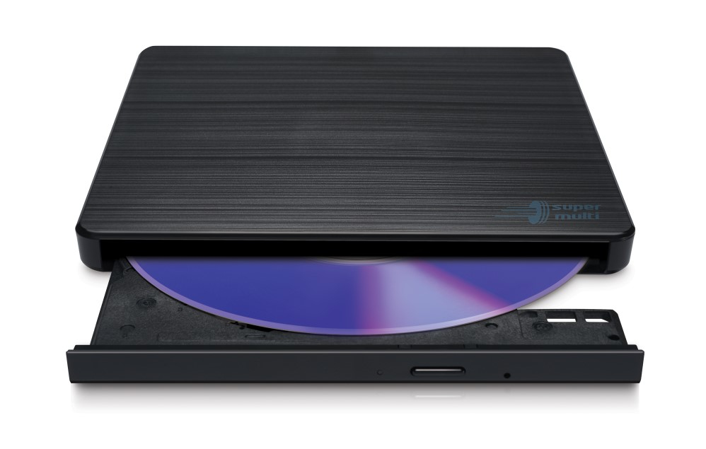 Image LG Hitachi HLDS GP60NB60 ext. DVD-Brenner ultra slim USB2.0 schwarz