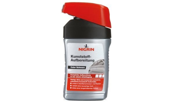 Image NIGRIN Kunststoff-Aufbereitung, sch warz, 300 ml (11590027)