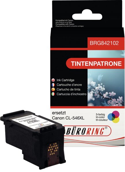 Image Tintenpatrone farbig (c/m/y) für Canon PIXMA MG2450, ersetzt Canon CL546XL