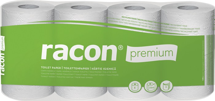 Image Toilettenpapier Racon Premium 3-lagig,Kleinrollen