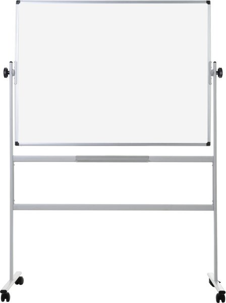 Image Whiteboard 120 x 90 cm mobil, drehbare Tafel, emalliert