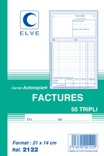 ELVE Manifold "Factures", 210 x 148 mm, tripli