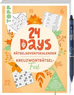 24 Days Rätseladventkal. Kreuzworträtsel