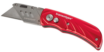 transotype Cutter PRO, Aluminium-Gehäuse, rot