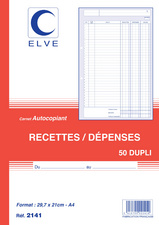 ELVE Manifold autopiant de 50/2 +0, Recettes / Dépenses