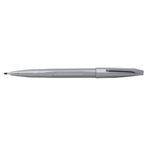 PentelArts Faserschreiber Sign Pen S520, silbergrau (5102193)