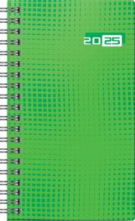 Taschenkalender Taschenplaner int., grün, 8,7 x 15,3 cm (DIN A6),
