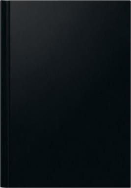 Rido Buchkalender 1Tag/2Seiten Ultraplan, schwarz, 19x27,5cm