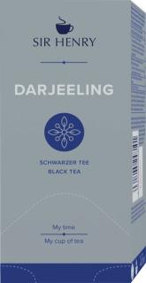 Tee Sir Henry Darjeeling 25x1,75g Schwarzer Tee